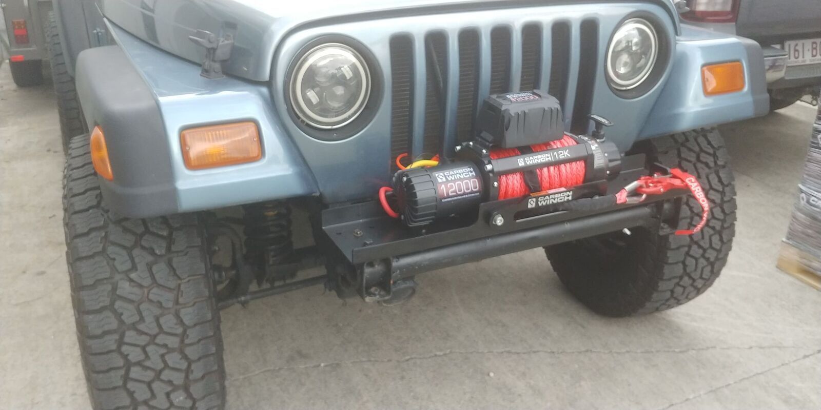 Universal Winch Mounting Cradle Carbon Winches Australia