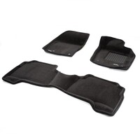 Ford Kuga 2013-2016 Black Front and Rear Carpet KAGU Floor Mats