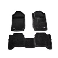 Mazda BT50 Dual Cab 2012-2020 Black Front and Rear Carpet KAGU Floor Mats