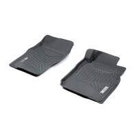 Nissan Patrol (GU-Y61 Wagon) 1998- 2015 Front Black Rubber 3DMAXTRAC Floor Mats