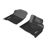 Toyota Land Cruiser 200 VX/Sahara 2013-ON Front Black Rubber 3DMAXTRAC Floor Mats