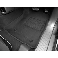 Toyota Prado 150 series 2008-2012 Black Front and Rear Rubber KAGU Floor Mats