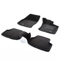 VW Golf 7-7.5 2013 - 2020 Front & Rear 3D KAGU Carpet Mats