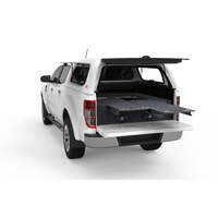 DUAL ROLLER FLOOR DRAWERS TO SUIT FORD RANGER PX MK1 DUAL CAB 10/2011-06/2015