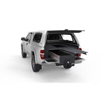 SINGLE ROLLER FLOOR DRAWERS TO SUIT HOLDEN COLORADO EXTRA CAB 12/2002-07/2012