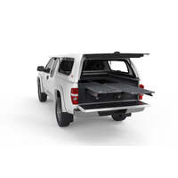 DUAL ROLLER FLOOR DRAWERS TO SUIT HOLDEN COLORADO EXTRA CAB 12/2002-07/2012