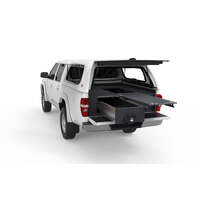 SINGLE ROLLER FLOOR DRAWERS TO SUIT HOLDEN COLORADO DUAL CAB 12/2002-07/2012