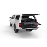 DUAL ROLLER FLOOR DRAWERS TO SUIT HOLDEN COLORADO DUAL CAB 12/2002-07/2012