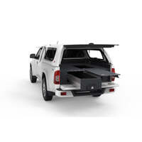 SINGLE ROLLER FLOOR DRAWERS TO SUIT ISUZU D-MAX EXTRA CAB 12/2002-07/2012