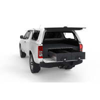 FIXED FLOOR DRAWERS TO SUIT ISUZU D-MAX TF SPACE CAB/EXTRA CAB 07/2012-08/2020
