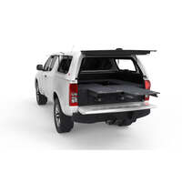 DUAL ROLLER FLOOR DRAWERS TO SUIT ISUZU D-MAX TF SPACE CAB/EXTRA CAB 07/2012-08/2020