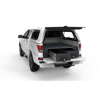 FIXED FLOOR DRAWERS TO SUIT MAZDA BT-50 DUAL CAB 10/2011-08/2020