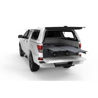 DUAL ROLLER FLOOR DRAWERS TO SUIT MAZDA BT-50 DUAL CAB 10/2011-08/2020