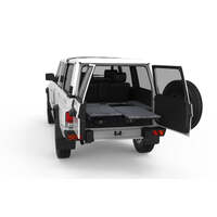 DUAL ROLLER FLOOR DRAWERS TO SUIT NISSAN PATROL GQ WAGON AND SWB 01/1988-10/1997