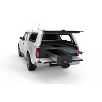 SINGLE ROLLER FLOOR DRAWERS TO SUIT NISSAN NAVARA D40 RX KING/EXTRA CAB 11/2005-03/2015