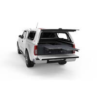 DUAL ROLLER FLOOR DRAWERS TO SUIT NISSAN NAVARA D40 STX KING/EXTRA CAB 11/2005-03/2015