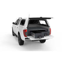 FIXED FLOOR DRAWERS TO SUIT NISSAN NAVARA NP300 DUAL CAB 01/2015-CURRENT