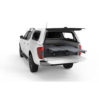 DUAL ROLLER FLOOR DRAWERS TO SUIT NISSAN NAVARA NP300 DUAL CAB 01/2015-CURRENT