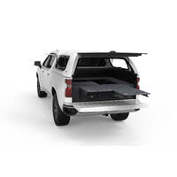 DUAL ROLLER FLOOR DRAWERS TO SUIT SILVERADO 1500 MAX INTERNAL TRAY LENGTH 1700MM 5'7'' 01/2020-CURRENT