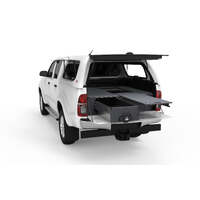 SINGLE ROLLER FLOOR DRAWERS TO SUIT TOYOTA HILUX SR5 A DECK DOUBLE/DUAL CAB 03/2005-09/2015