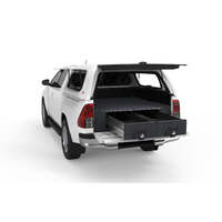 FIXED FLOOR DRAWERS TO SUIT TOYOTA HILUX EXTRA CAB 10/2015-08/2021