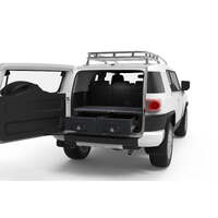FIXED FLOOR DRAWERS TO SUIT TOYOTA LANDCRUISER FJ NON CRAWL CONTROL WITHOUT SUB WOOFER 01/2007-12/2012