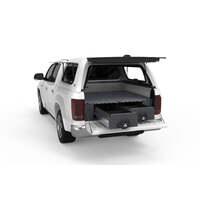 FIXED FLOOR DRAWERS TO SUIT VOLKSWAGEN AMAROK GENERATION 1 DUAL CAB 01/2010-04/2023