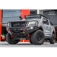 Nissan Navara 2021-ON HAMER King Series Plus (Incl. Rated Recovery Points) Bull Bar