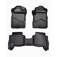 FORD RANGER DUAL CAB UTE (2022-ON) 1ST / 2ND ROW SET BEDROCK FLOOR LINERS