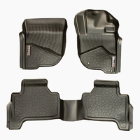 MITSUBISHI PAJERO SPORT SUV (2015-ON) 1ST / 2ND ROW SET BEDROCK FLOOR LINERS