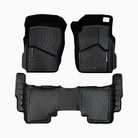 NISSAN PATROL GU SUV (1998-2020) 1ST / 2ND ROW SET BEDROCK FLOOR LINERS