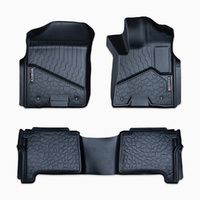 NISSAN PATROL Y62 SUV (2013-ON) 1ST / 2ND ROW SET BEDROCK FLOOR LINERS