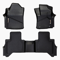 TOYOTA HILUX AUTO DUAL CAB UTE (2016-ON) 1ST / 2ND ROW SET BEDROCK FLOOR LINERS