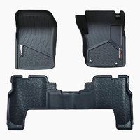 TOYOTA LANDCRUISER 76/79 SERIES GXL (2012-ON) 1ST / 2ND ROW SET BEDROCK FLOOR LINERS