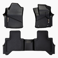TOYOTA HILUX DUAL CAB UTE (FITS 48V) 1ST / 2ND ROW SET BEDROCK FLOOR LINERS