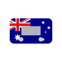 Ultimate9 (iDRIVE) EVC Throttle Controller - Face Decals [Face Colour: Aussie Flag]