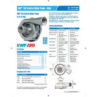 PWR Electric Water Pump 150L/Min (Aluminium Casing)