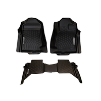 BROWN DAVIS MITSUBISHI TRITON MR 2019-ON FRONT AND REAR FLOOR MATS