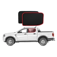 Ford Ranger 4th Generation | Volkswagen Amarok 2nd Generation Car Rear Window Shades (P703; 2022-Present)