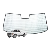 Ford Super Duty/F-Series/Excursion 1st Generation Front Windscreen Sun Shade (PHN131/UW137; 1999-2007)