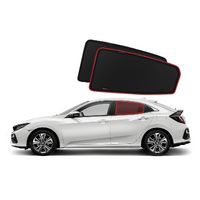 Honda Civic Hatchback 10th Generation Car Rear Window Shades (2015-2022)