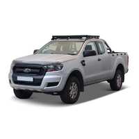 Ford Ranger T6 4th Gen Extended Cab (2012-2022) Slimline II Roof Rack Kit / Low Profile