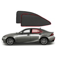 Lexus IS Sedan 3rd Generation Car Rear Window Shades (XE30; 2013-2020)