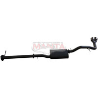 NEXT GEN T6.2 RANGER V6 3IN DPF BACK WITH MUFFLER, TWIN TIP SIDE EXIT