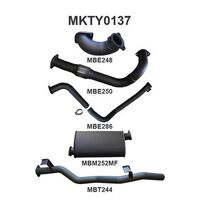 HZJ75, 78 3IN WITH MUFFLER TO SUIT DTS TURBO