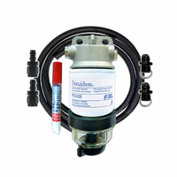 Mitsubishi Pajero 3.2L 2010-ON Donaldson Pre-Filter Dual Bracket Kit - OS-38-DON