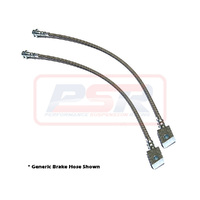 Mitsubishi Triton MQ / MR Rear Braided Extended Brake Hoses - DUAL HOSE