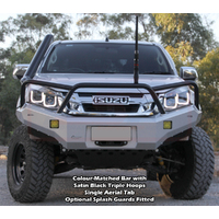 Isuzu D-MAX 1 (Strut Front) 2012-2017 Ambush Triple Hoop Bullbar