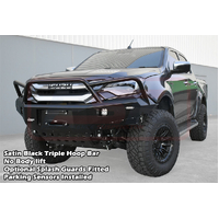 Isuzu D-MAX 4 2024-On Ambush Triple Hoop Bullbar