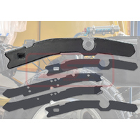 Toyota Landcruiser 70 Series Dual Cab DPF Chassis Brace (4 Plates)